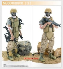 1:6 Soldier Model Counterterrorism Team SWATI2 “Movable Soldier Figure