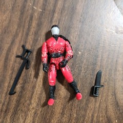 gi joe lot figure 1992 Slice Red 100% complete G1
