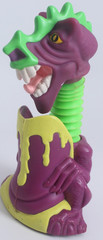 Ghostbusters Nasty Neck Kenner 1990 vintage with Action Toy Guide