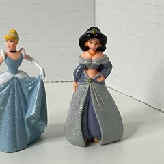 Disney Store Lot Of 7 Disney Princess Characters Figurines Playset/Cake Toppers