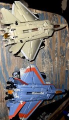 Transformers Movie Voyager Class Thundercracker And Starscream F22 Jet Alt Mode