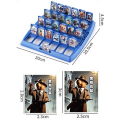 Italian Brainrot Guess Who I Am Game Puzzle Card Game Tung Tung Sahur Tralarero
