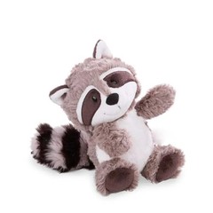 25-35cm Gray Raccoon Plush Toy Lovely Raccoon Cute Soft Stuffed Animals Doll