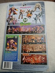 McFarlane Toys The Maxx & ShadowHawk Spawn Figure 1996 Bio File Card Back