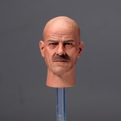 1/6 Scale Walter White Bryan Cranston Head Sculpt Model Toys