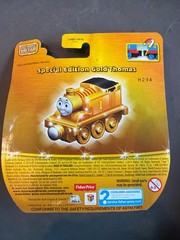 Gold Thomas Special Edition Thomas & Friends Take N Play Die Cast Engine New NIP