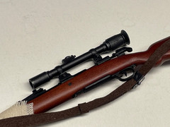 DID WWII Wood Metal Sniper Rifle B 1/6 Action Figure Toys