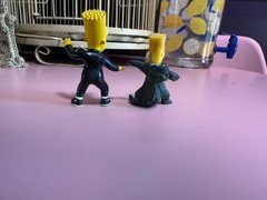 Bart Simpson Vinatge Figures Set Of Two in Costumes