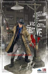 1/6 COOMODEL X OUZHIXIANG VICE CITY Were Wolf Figure NO.VC002 Detective EX