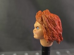 NECA 2026 Child’s Play 2 fodder 4″ Ultimate Chucky figure HEAD 3 accessory