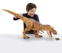 Mattel Jurassic World Super Colossal Tyrannosaurus TRex Figure 42” Dinosaur