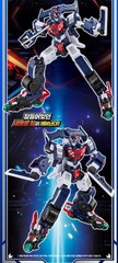 [SAMG] Metal Cardbot S Flash Vector F1 Formula Car Transforming Robot Figure