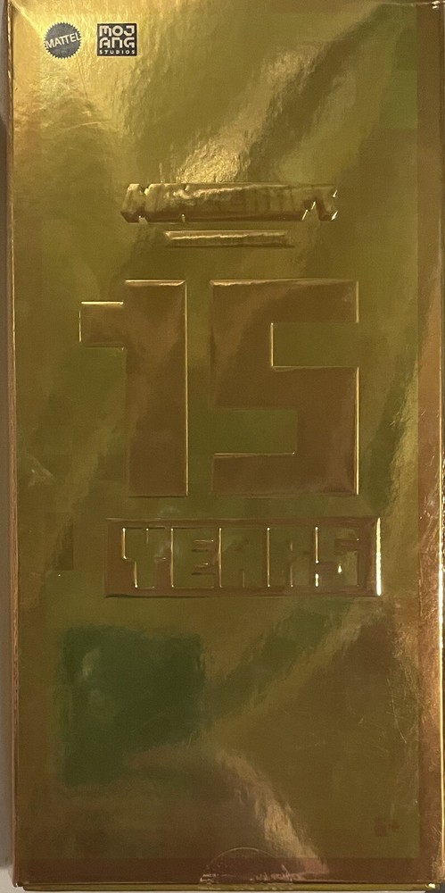 Minecraft Diamond Level 15th Years Anniversary