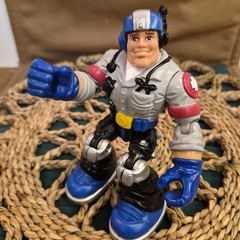 ✳️Mattel 2001 Action Figure 7701A Blue Gray Black White Red Yellow Plastic#️⃣26