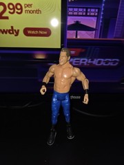 Chris Benoit WWE Figure, Ring Giant And Magazine. Sealed Ruthless Aggression