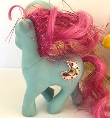 Vintage Lot Of 6 My Little Pony All Say Hong Kong Or China On Foot Hasbro 83-87