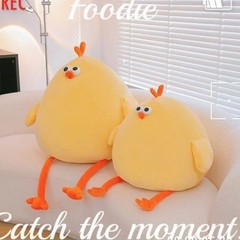 Funny Fat Chicken Plush Toy Soft Stuffed Animal Pillow Cute Gift Kids