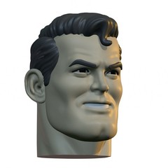 Sprang Man 2 Action Figure Head 1:9 or 1:6 Mego
