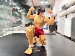 Hanma Baki Action Figure Baki Model Statue Anime Grappler Toy Collect Gift 17cm