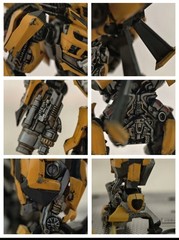 Blokees Transformers 3 Bumblebee Repainted Model Toy