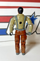 GI Joe Bullhorn 1990 v1 *100% COMPLETE w/File Card, Near Mint!* Vintage ARAH
