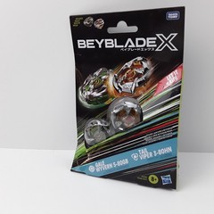Beyblade X Dual Pack Set Gale Wyvern 5-80GB & Tail Viper 3-80HN By Hasbro