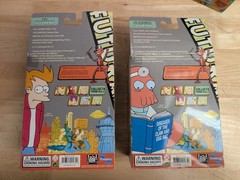 NIB Futurama Series 1-3 Complete Figure Set W/ Robot Devil Toynami 2008