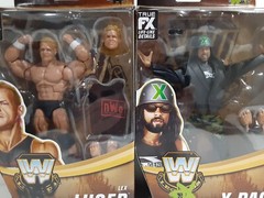 WWE Elite Legends Series 15 Lot of 4 – KANE X-PAC Lex Luger Stacy Keibler – NEW