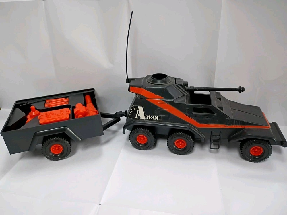 Armored Attack Adventure Vehicle 100% Complete A-Team 1983 Galoob Tank