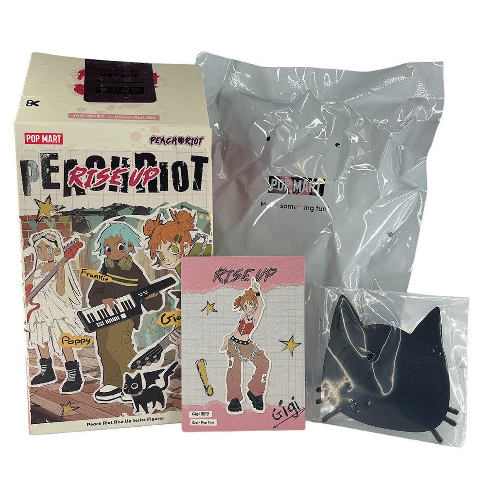 POP MART x Peach Riot Rise Up Series Confirmed Figure – Gigi Pop Star