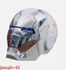AUTOKING 1:1 Wearable JARVIS Voice Control Cosplay Iron Man MK5 Helmet Mask Gift