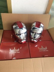 US AUTOKING Iron Man MK5 1:1 Helmet Wearable Voice-controlled Mask Cosplay Prop