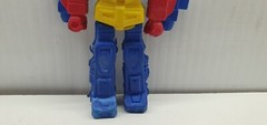 Robot Keishi Gomme Retro 7.5cm Figure Rubber Build Used Multicoloured READ