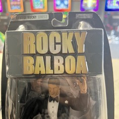 2007 Jakks Pacific Rocky Balboa Michael Buffer Ring Announcer Action Figure NIB