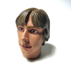 1/6 Mark Hamill Sideshow Star War Jedi Luke Skywalker Head Sculpt fr Hot toys 12