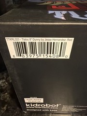 Kidrobot Tlaloc 8 In Dunny Jesse Hernandez Urban Aztec Red LE 200 Never Opened