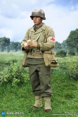 1:6 Scale DiD WWII US 2nd Ranger Battalion Medic Wade Medical Kit 12″ Figures