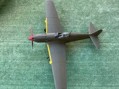 1:18 scale Kawasaki Ki-61 “Tony” Model Kit-Disassembled and Unpainted