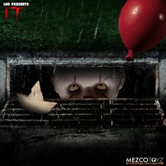 Mezco Living Dead Dolls It Horror Movie Pennywise Clown 2017 10″ Doll NEW