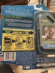 Col. Miles Quaritch Avatar action figure NIB Level 1 Webcam i-Tag NIP Mattel