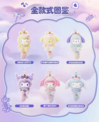 💡 Miniso x Sanrio Characters Dreamy Unicorn Vinyl Plush One Random Blind Box