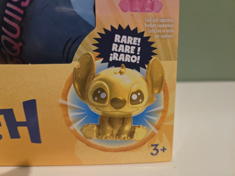 SERIES 2 Disney Squish a Stitch RARE golden Figure Blind Capsule Squishy Fidget