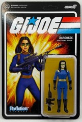 *NEW* Super7 ReAction G.I. Joe BARONESS 3.75″ Action Figure (L3)