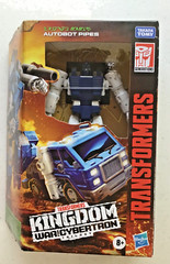 Transformers Kingdom War For Cybertron Deluxe Class AUTOBOT PIPES Action Figure