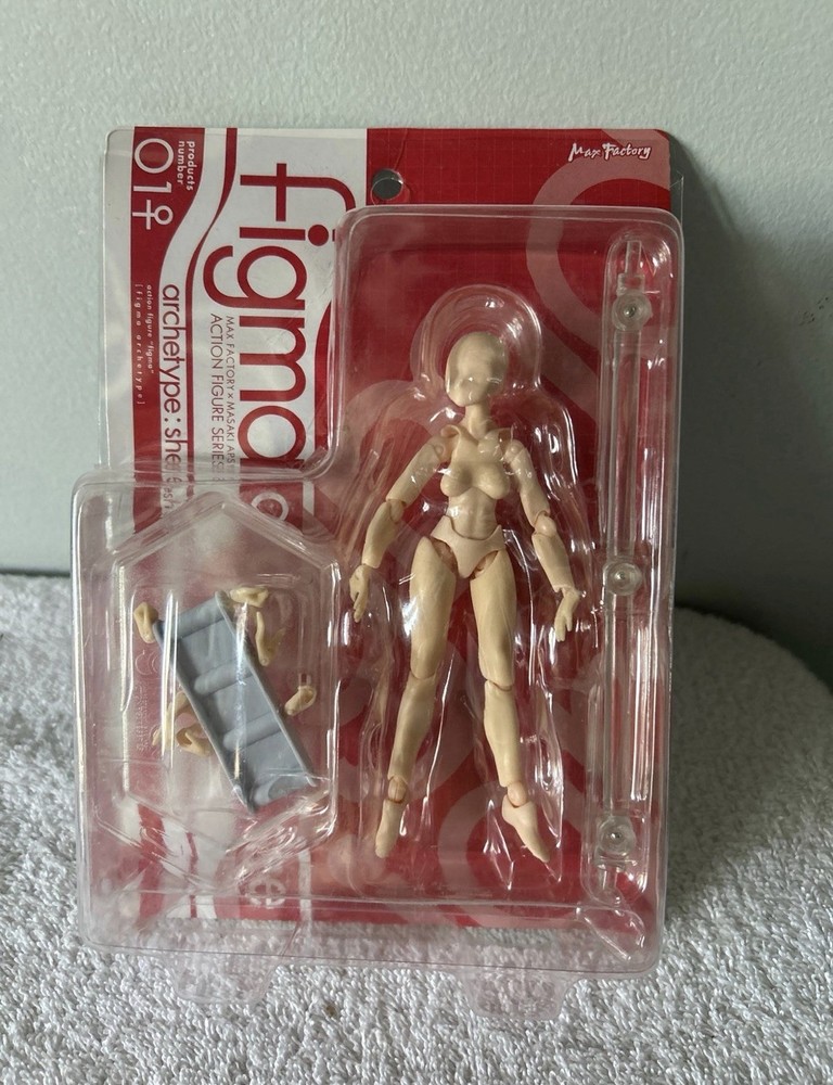 Figma Archetype 01 SHE flesh color figure. Japan. New in package. Max Factory
