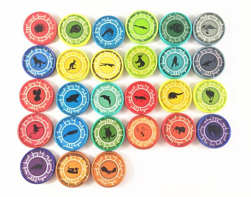 30 pcs Random Wild Kratts Toys Creature Power Discs Collection Board Games New