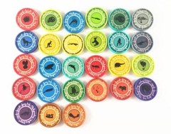30 pcs Random Wild Kratts Toys Creature Power Discs Collection Board Games New