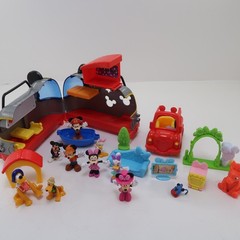 Mickey Mouse Clubhouse Mickey’s Camper Figures Accessories Pirate Toy Lot
