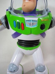 Thinkway Toy Story 3 Buzz Lightyear U Command Programmable 14″ WORKS!