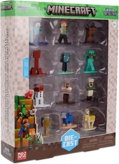 New & Sealed Jada Minecraft Nano Metalfigs Series 17 Die-Cast Figure 12-Pack